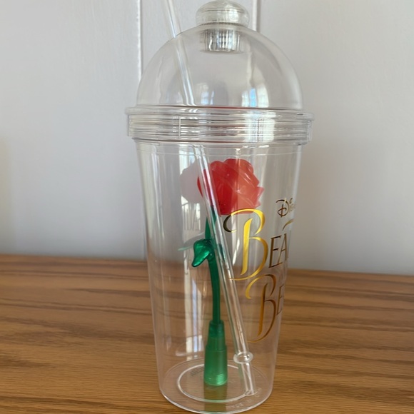 Disneys Beauty and the Beast light up rose tumbler-NEW - Picture 13 of 15